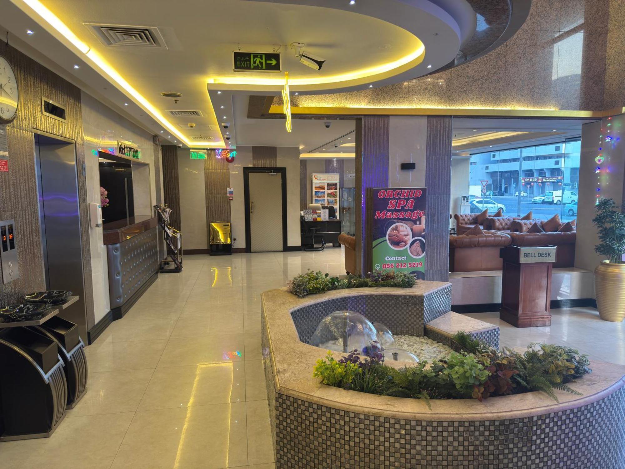 Orchid Hotel Deira Dubai Exterior foto